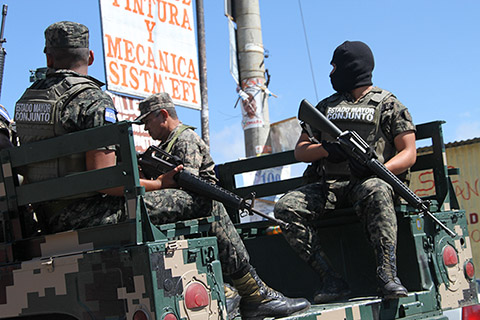 Armepatrull i Honduras