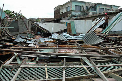 Orkanen Sandy p&aring; Kuba